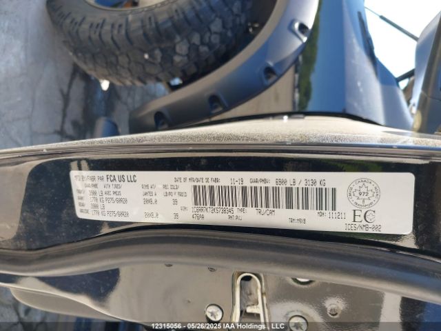 1C6RR7KT2KS738345 RAM 2019