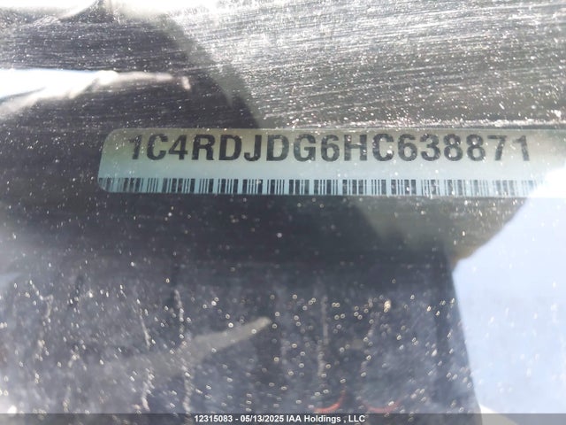 1C4RDJDG6HC638871 Dodge Durango