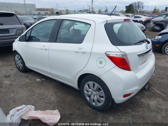 12315175 :رقم المزاد ، VNKKTUD3XEA005274 vin ، 2014 Toyota Yaris مزاد بيع
