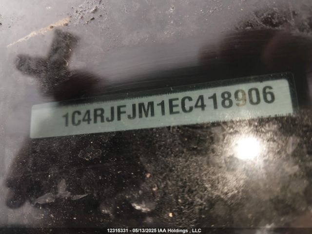 1C4RJFJM1EC418906 Jeep Grand Cherokee Summit