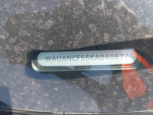 Продажа на аукционе авто 2019 Audi A5 Sportback, vin: WAUANCF55KA040577, номер лота: 12315426