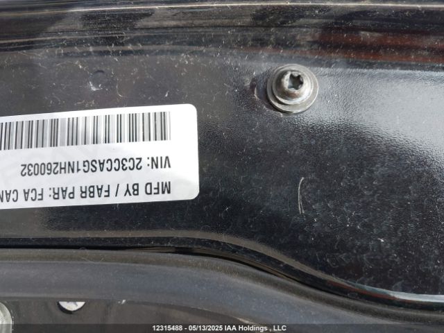 2C3CCASG1NH260032 Chrysler 2022