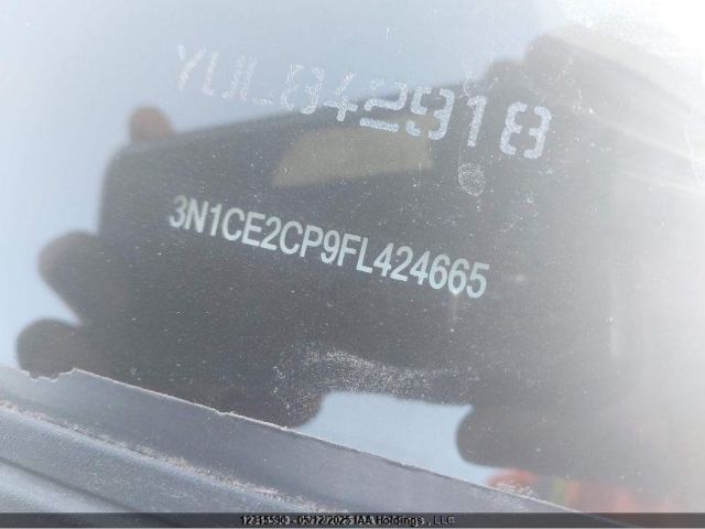 3N1CE2CP9FL424665 Nissan Versa Note 1.6 S/1.6 Sl/1.6 Sr/1.6 Sv
