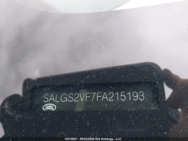 SALGS2VF7FA215193 Land Rover supercharged lev3 sulev30