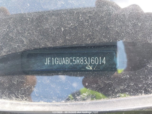 JF1GUABC5R8316014 Subaru Impreza