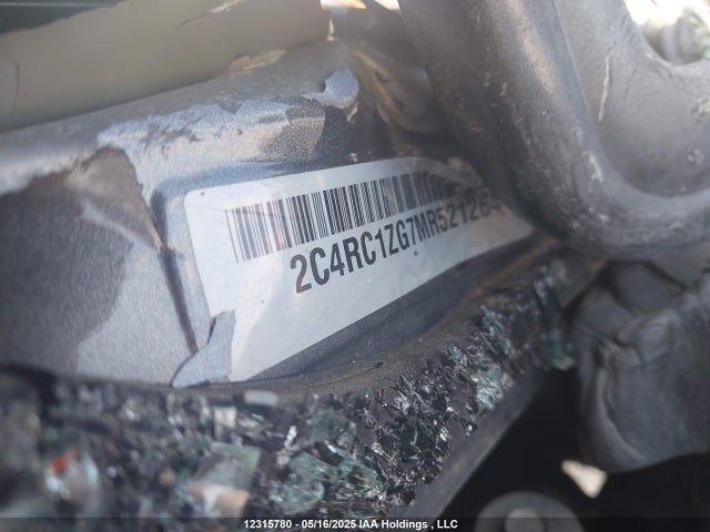 2C4RC1ZG7MR521264 Chrysler 2021