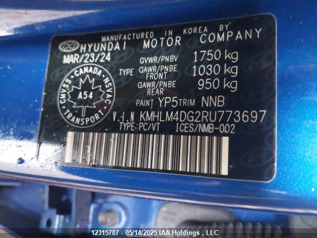 Hyundai mpi nu pe 2024 KMHLM4DG2RU773697 Image 10