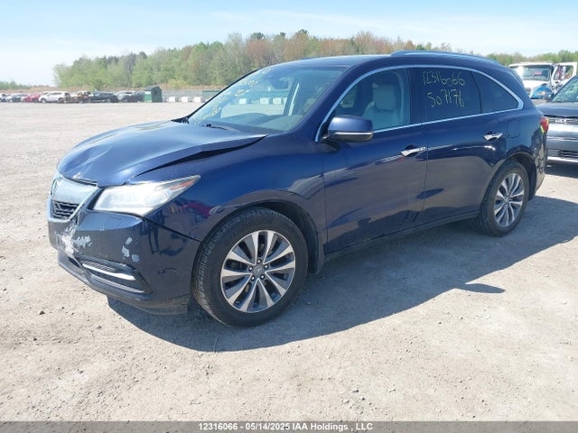 12316066 :رقم المزاد ، 5FRYD4H46GB507176 vin ، 2016 Acura Mdx مزاد بيع