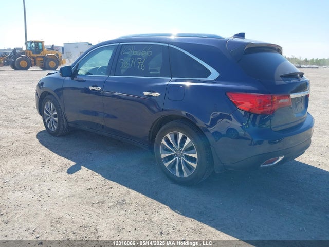 12316066 :رقم المزاد ، 5FRYD4H46GB507176 vin ، 2016 Acura Mdx مزاد بيع