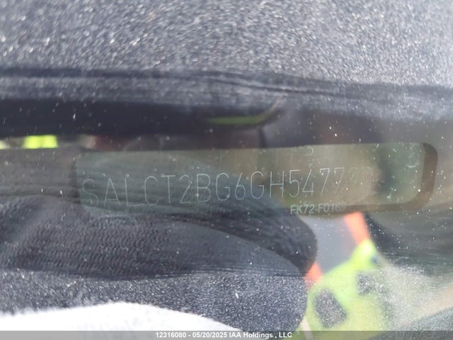 SALCT2BG6GH547790 Land Rover gtdi lev3 sulev30