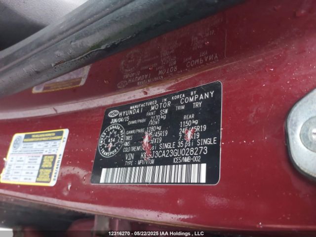 KM8J3CA23GU028273 Hyundai Tucson
