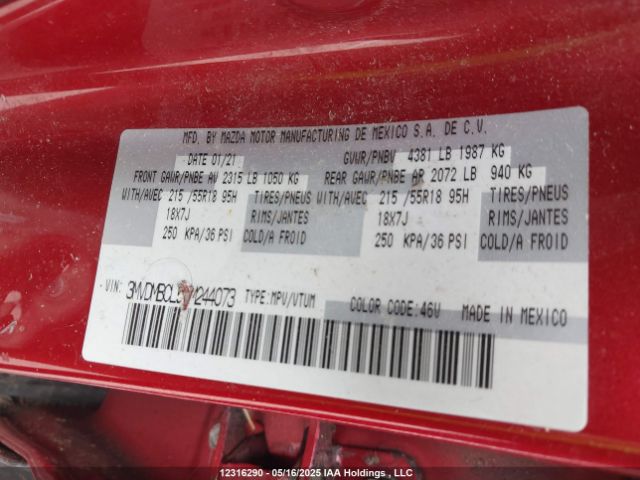 3MVDMBCL5MM244073 Mazda Cx-30 Gs