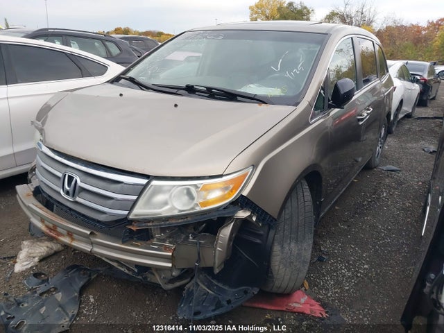 2011 Honda Odyssey Ex-l მანქანა იყიდება აუქციონზე, vin: 5FNRL5H61BB509149, აუქციონის ნომერი: 12316414
