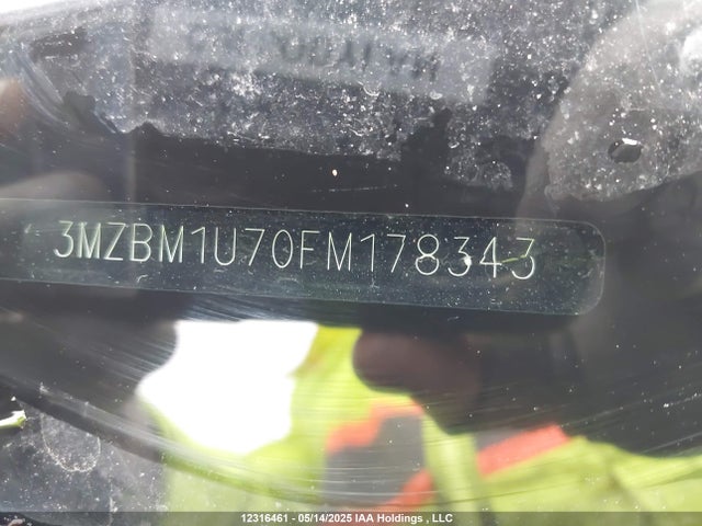 3MZBM1U70FM178343 Mazda pe
