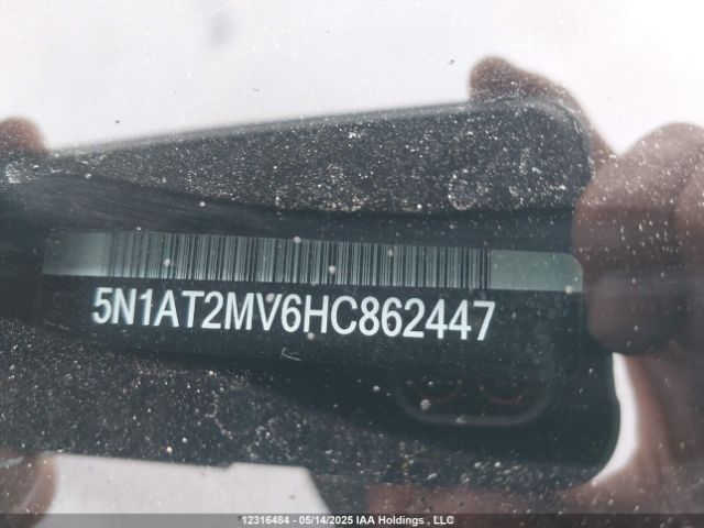 5N1AT2MV6HC862447 Nissan Rogue Sv/sl