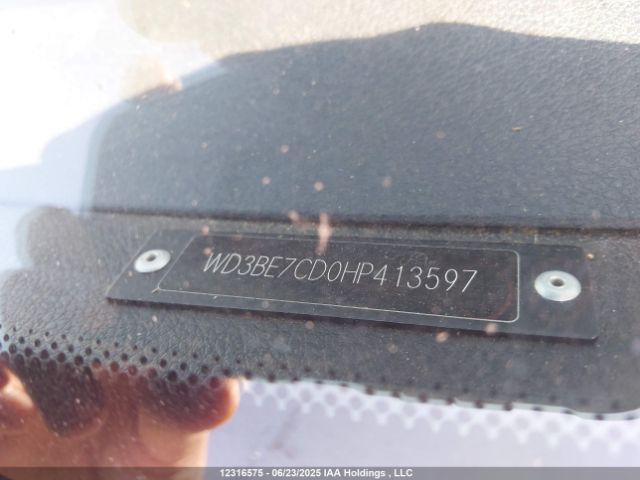 WD3BE7CD0HP413597 Mercedes-Benz om642