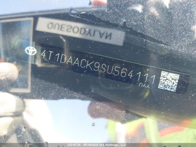 4T1DAACK9SU564111 Toyota Camry