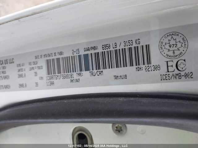 1C6RR7GM1FS609181 RAM 2015
