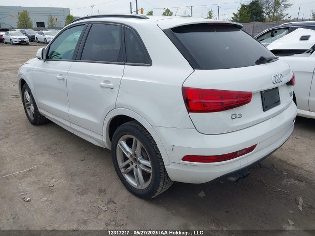 12317217 :رقم المزاد ، WA1ECCFS3HR016668 vin ، 2017 Audi Q3 Premium مزاد بيع