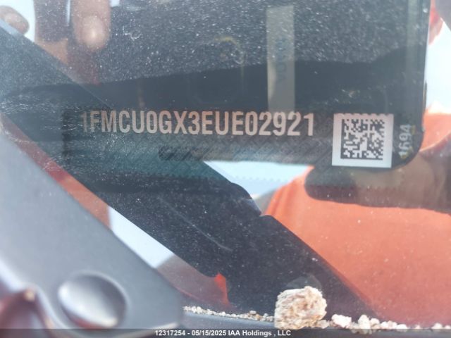 1FMCU0GX3EUE02921 Ford 2014