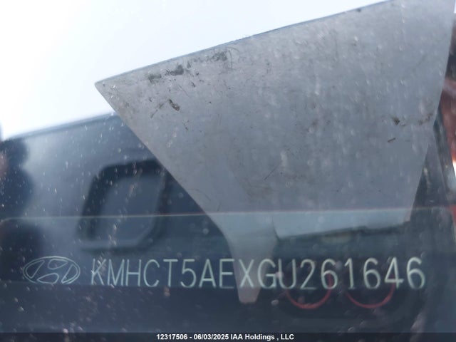 KMHCT5AEXGU261646 Hyundai dohc gdi gamma