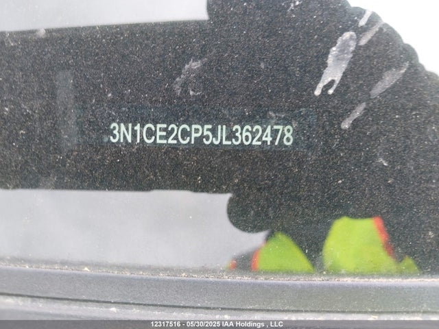 3N1CE2CP5JL362478 Nissan VERSA NOTE