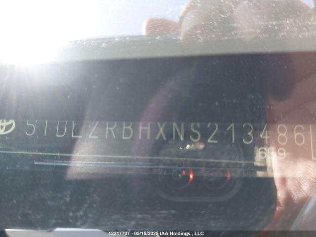 5TDLZRBHXNS213486 Toyota 2gr-fks