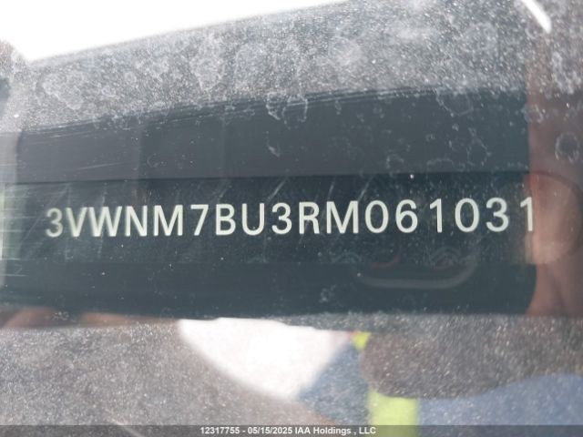 3VWNM7BU3RM061031 Volkswagen tsi