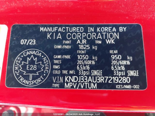 KNDJ33AU3R7219280 KIA Soul