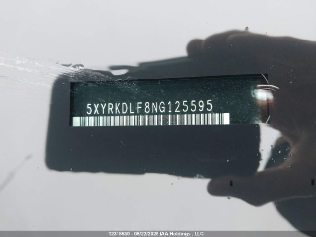5XYRKDLF8NG125595 KIA Sorento