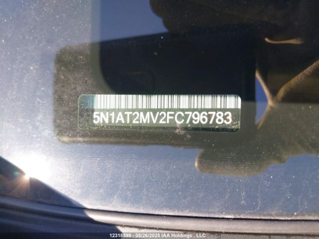 5N1AT2MV2FC796783 Nissan Rogue S/sl/sv