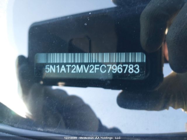 5N1AT2MV2FC796783 Nissan Rogue S/sl/sv