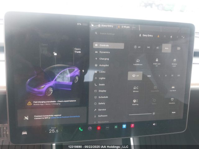5YJ3E1EB2LF789207 Tesla MODEL 3