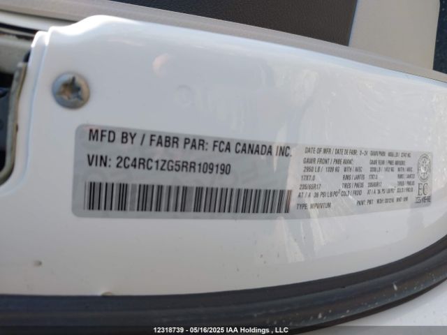 2C4RC1ZG5RR109190 Chrysler 2024