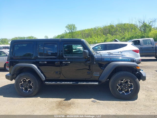 2022 Jeep Wrangler Unlimited Rubicon 4xe მანქანა იყიდება აუქციონზე, vin: 1C4JJXR62NW211206, აუქციონის ნომერი: 12318789