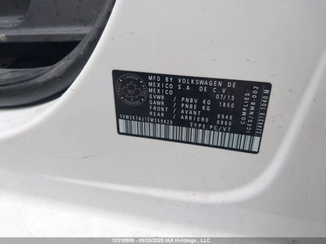 3VW2K7AJ1EM359829 Volkswagen Jetta
