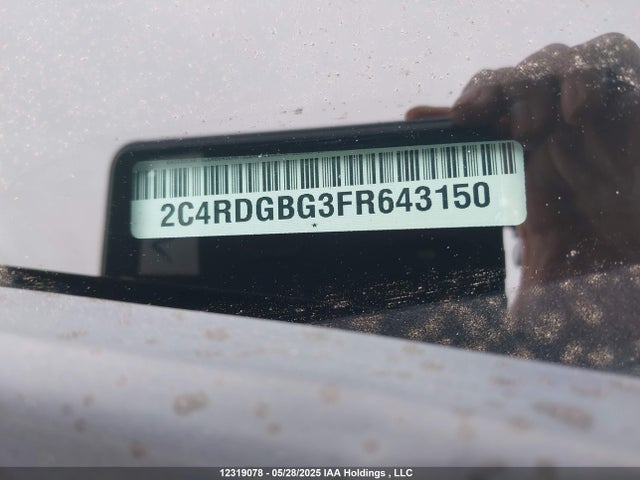 2C4RDGBG3FR643150 Dodge 2015