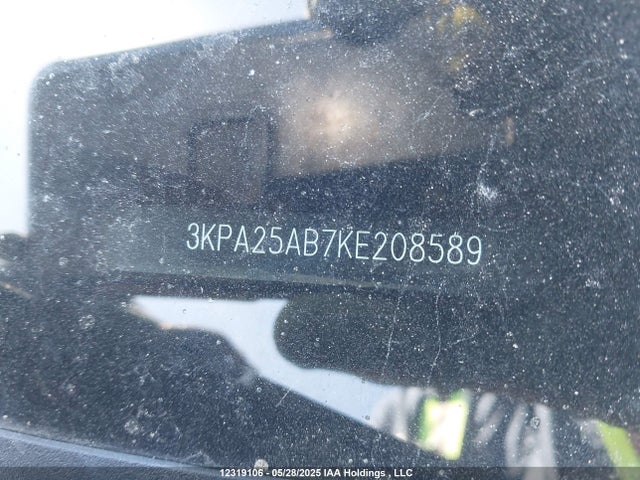 3KPA25AB7KE208589 KIA gdi gamma