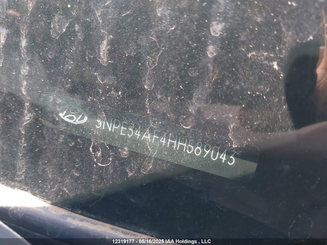 5NPE34AF4HH589043 Hyundai 2017