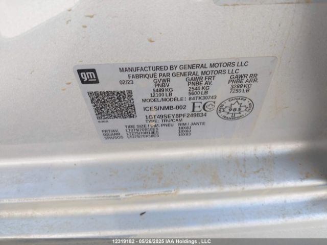 1GT49SEY8PF249834 GMC l5p