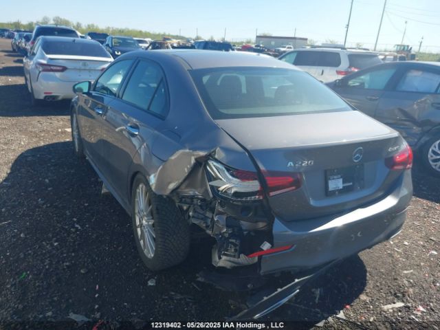 W1K3G4FBXNJ349991 Mercedes-Benz A 220 4matic