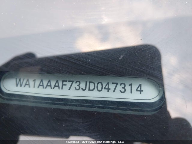 WA1AAAF73JD047314 Audi Q7 PREMIUM