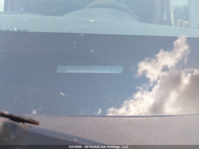 3N6CM0KN3GK695178 Nissan NV200