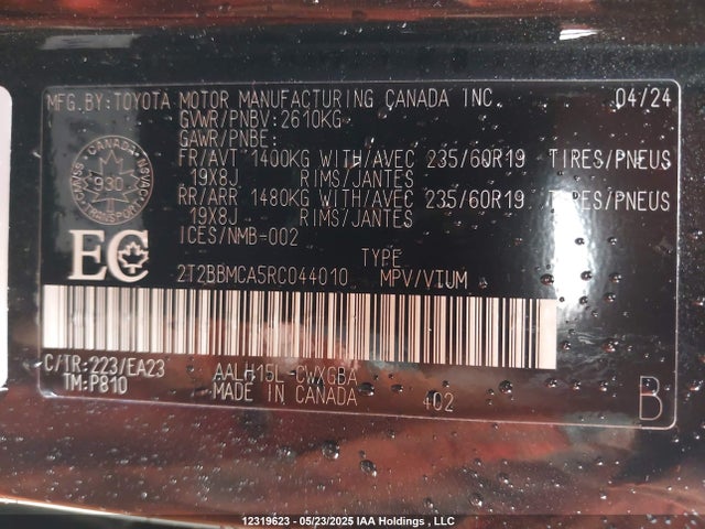 Lexus a25a-fxs, 5nm+4nm 2024 2T2BBMCA5RC044010 Image 18
