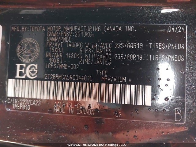 Lexus a25a-fxs, 5nm+4nm 2024 2T2BBMCA5RC044010 Image 9