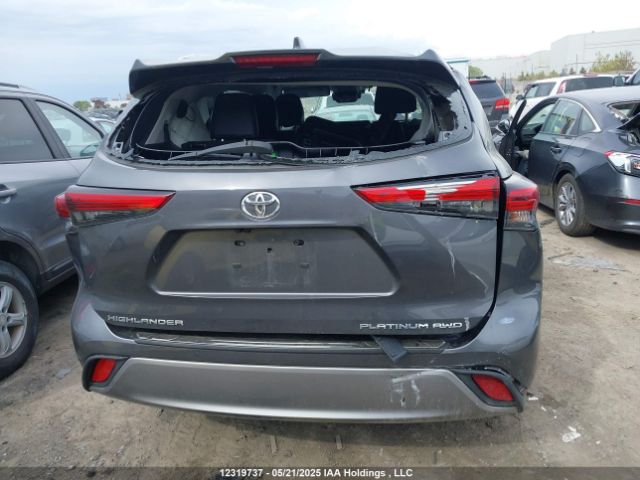 5TDFZRBH8NS169890 Toyota Highlander Platinum