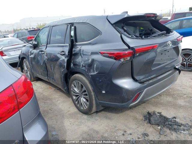 5TDFZRBH8NS169890 Toyota Highlander Platinum