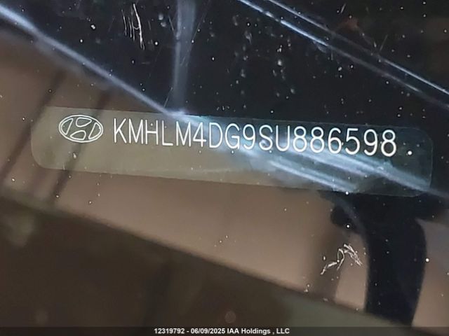 KMHLM4DG9SU886598 Hyundai Elantra Sel Sport