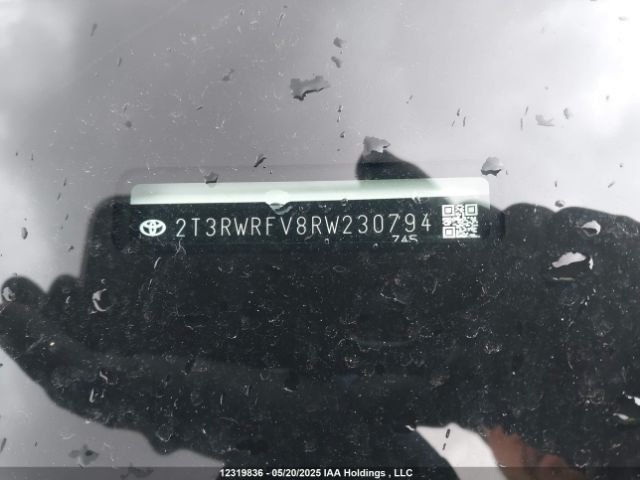 2T3RWRFV8RW230794 Toyota Rav4 Xle/woodland Edition