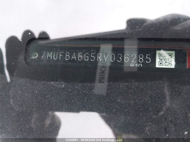 7MUFBABG5RV036285 Toyota m20a-fxs